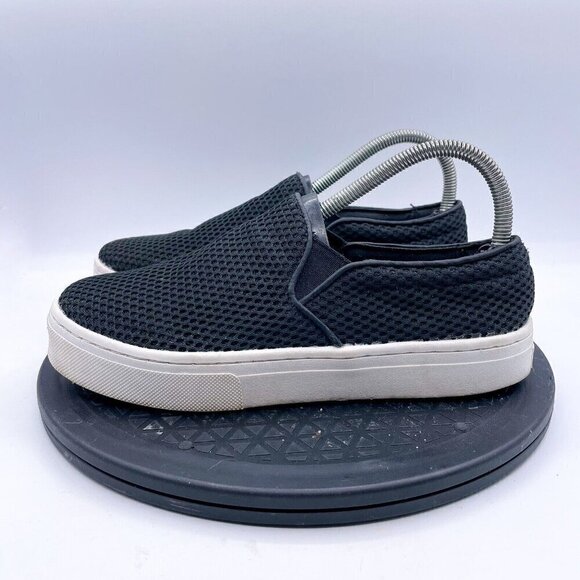 Sam Edelman Women’s Mesh Upper Lacey Slip-on Platform Sneakers in Black size 8 - Picture 2 of 9